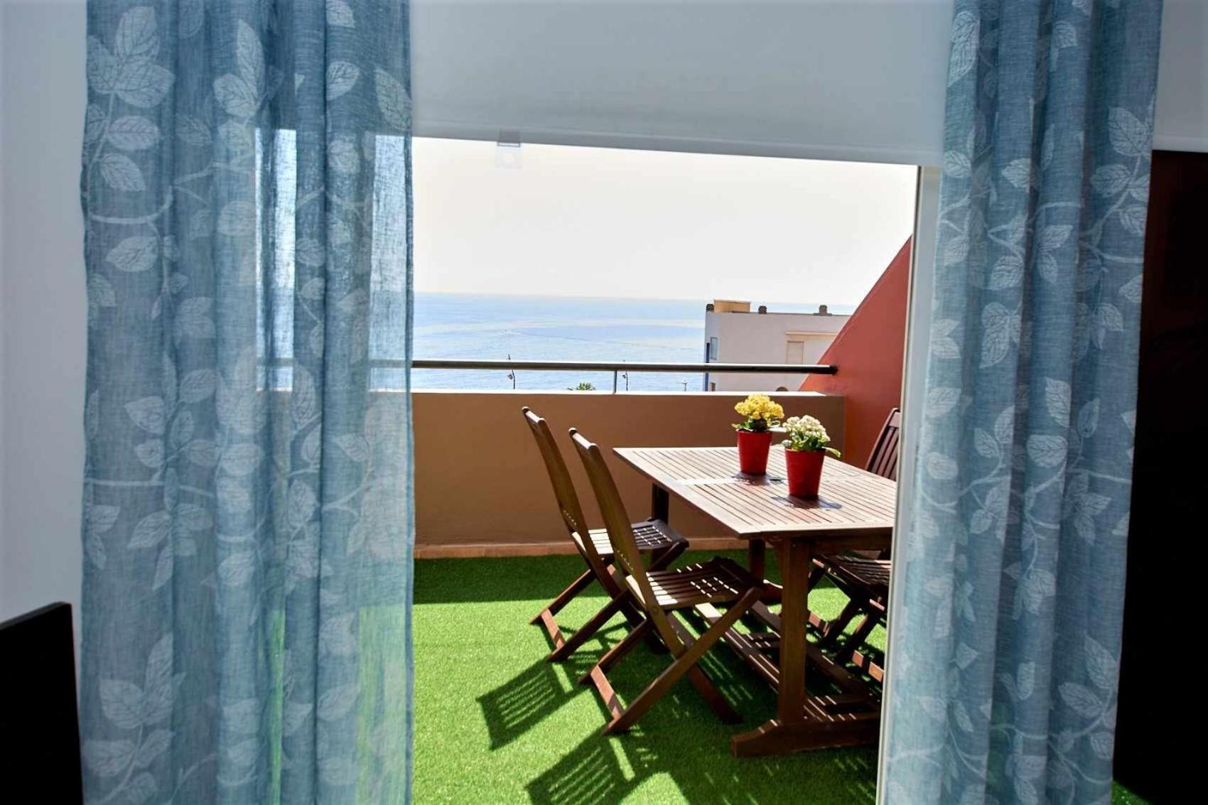 Bonita Vivienda Con Vistas Al Mar Playawifi Apartment Radazul Luaran gambar